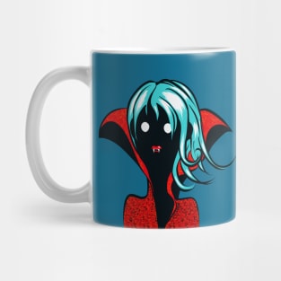 Funny Vampire Girl Character Mug